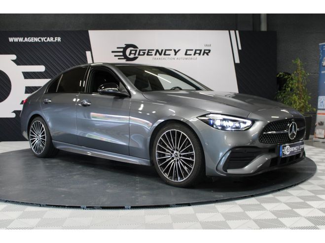 Mercedes Classe C Diesel BVA 9G-Tronic AMG Line Suivi Parf GRIS de 2022