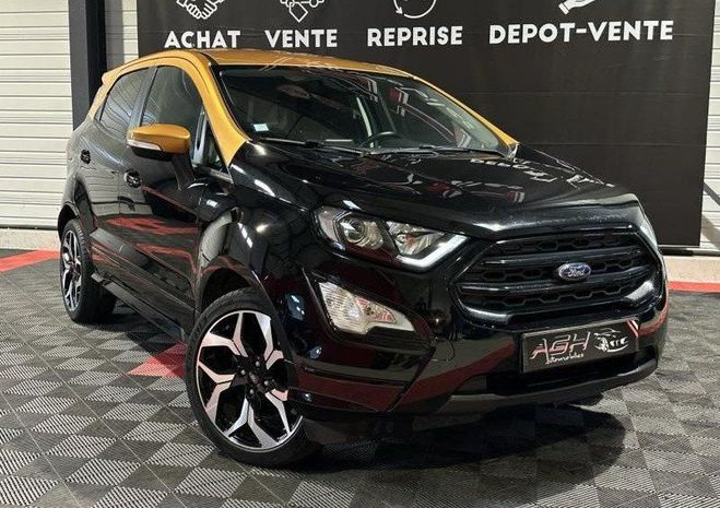 Ford Ecosport 1.0 EcoBoost 125ch ST-Line Noir-Jaune 7c Noir de 2020