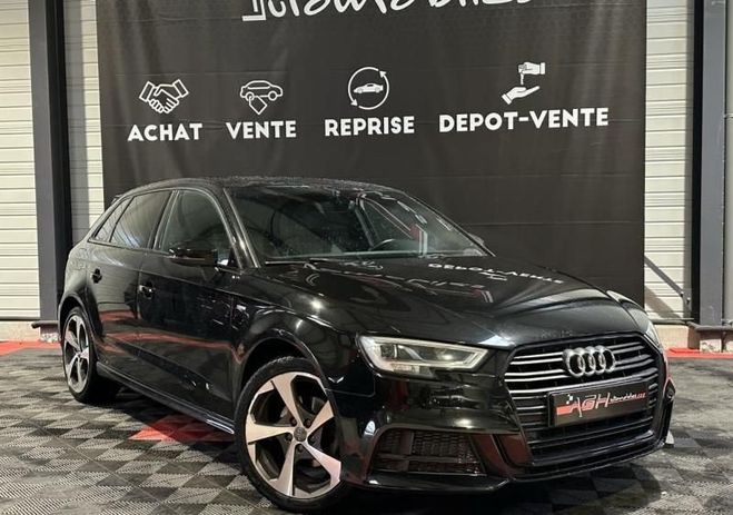 Audi A3 Sportback 2.0 TDI 150ch Design luxe S tr Noir de 2018
