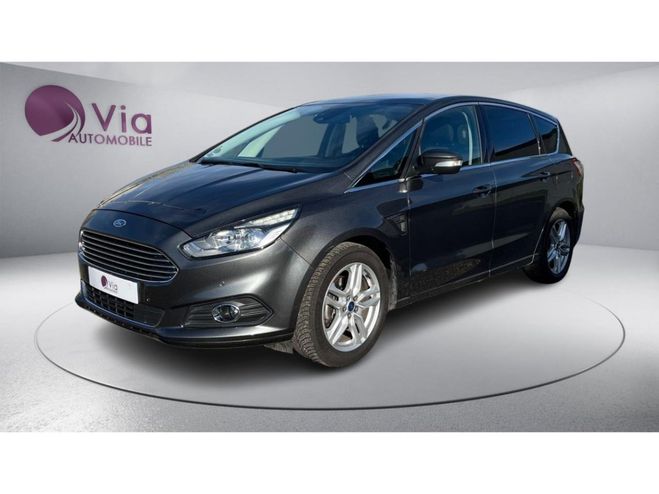 Ford S Max S 2.0 EcoBlue DIESEL 150 BVA 7 PLACES Ti GRIS FONCE de 2019