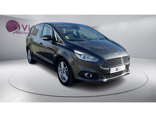 Ford S Max S 2.0 EcoBlue DIESEL 150 BVA 7 PLACES Ti GRIS FONCE de 2019