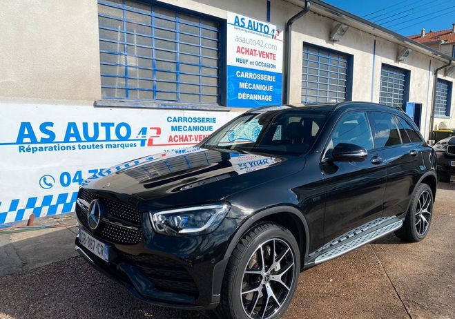 Mercedes GLC Classe 300 de 194 122ch amg line 4matic  Noir de 2021