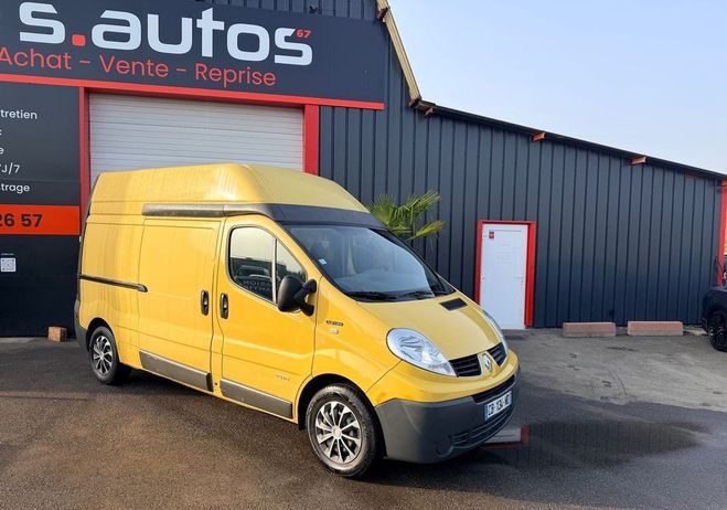 Cliquer pour voir la photo suivante Renault Trafic phase 2 L2H2 EXTRA DCI 115CV bluetooth R Jaune de 2012