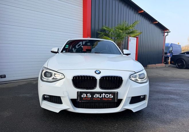 BMW Serie 1 116 I 136CV Pack M alcantara gps cha�ne  Blanc de 2015