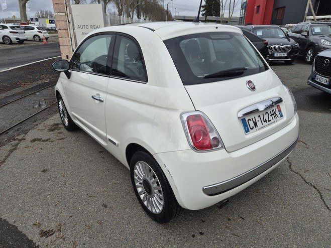Fiat 500 1.2 8V 69 CH Lounge BLANCHE de 2013
