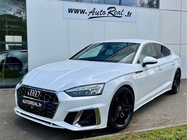 Cliquer pour voir la photo suivante Audi A5 Sportback 35 TDI 163 S TRONIC 7 S Line BLANC de 2021