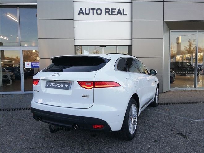 Jaguar F Pace 2.0 D - 240 CH AWD BVA8 R-Sport BLANC de 2018