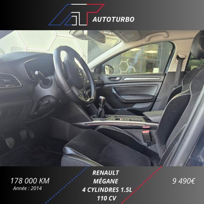 Renault Megane IV 1.5 DCI 110CH ENERGY BUSINESS EDC Beige de 2016