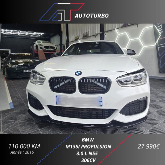 BMW Serie 1 (F21/F20) M135IA 326CH / HARMAN KARDON / Blanc de 2016