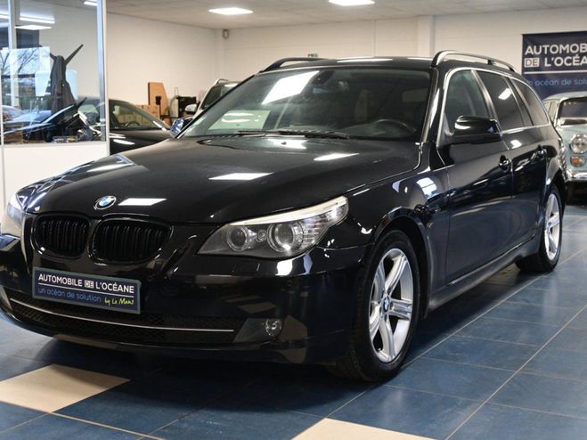 BMW Serie 5 Touring E61 LCI 520d 177ch Luxe A Noir de 2010