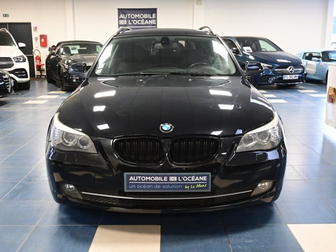 BMW Serie 5 Touring E61 LCI 520d 177ch Luxe A Noir de 2010