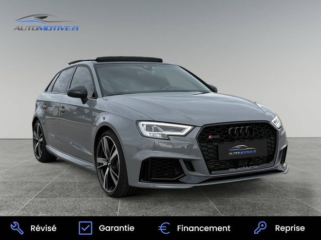 Audi RS3 Berline 2.5 TFSI 400ch quattro S tronic  GRIS de 2019