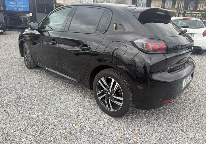 Peugeot 208 PureTech 100 S&S EAT8 Allure 1 ERE MAIN  Noir de 2020