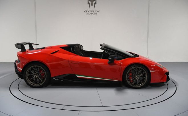 Lamborghini Huracan spyder lp640-4 performante Rouge de 2018