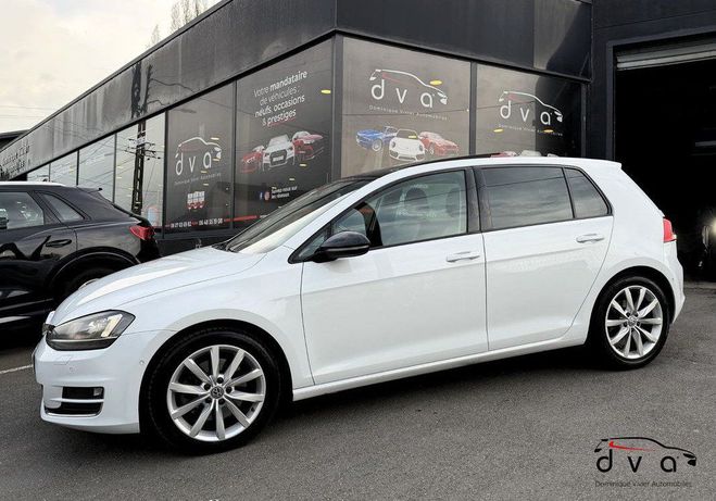 Volkswagen Golf 7 2.0 TDI 150 ch DSG6 Blanc de 2012