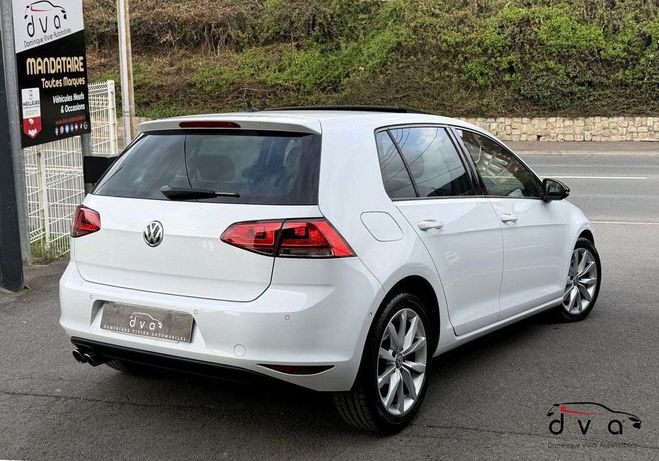 Volkswagen Golf 7 2.0 TDI 150 ch DSG6 Blanc de 2012