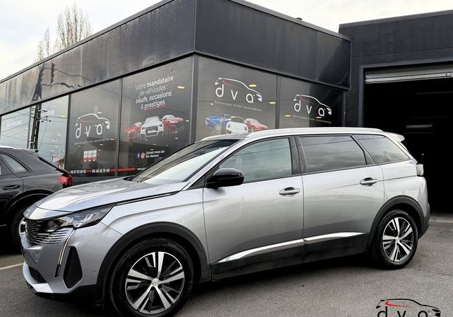 Peugeot 5008 1.5 BlueHDi 130 ch Allure Pack EAT8 7 Pl Gris de 2023