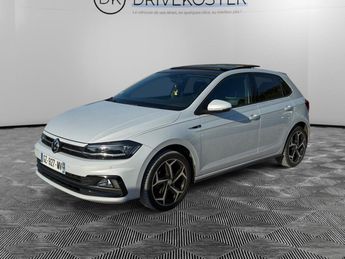  Voir d&eacute;tails -Volkswagen Polo 1.0 TSI - 95 - BV DSG 7 VI AW R-Line &agrave; Nice (06)