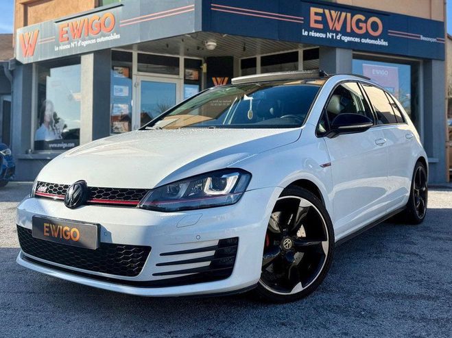Cliquer pour voir la photo suivante Volkswagen Golf 2.0 tsi 230 bluemotion gti performance Blanc de 2013