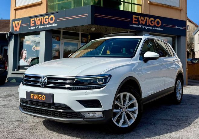 Cliquer pour voir la photo suivante Volkswagen Tiguan 2.0 tdi 150 4motion carat toit ouvrant c Blanc de 2017