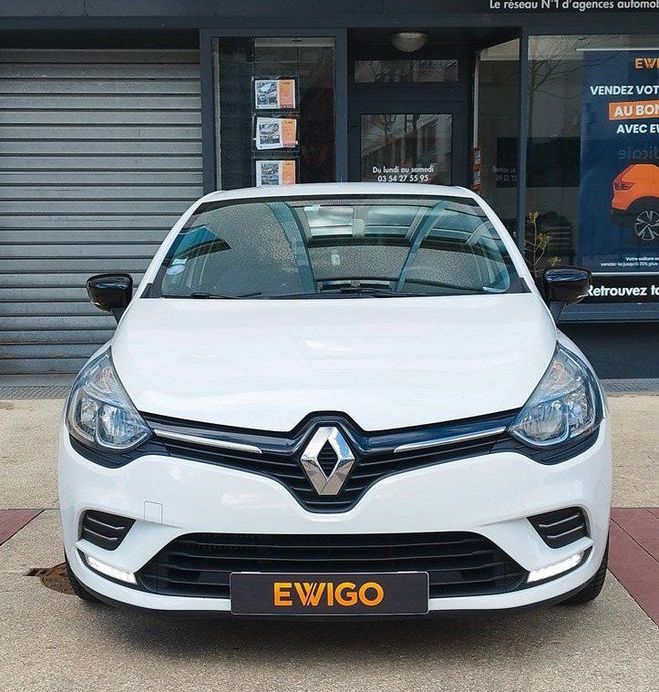 Renault Clio 0.9 tce 90ch ethanol limited 1er main en Blanc de 2018