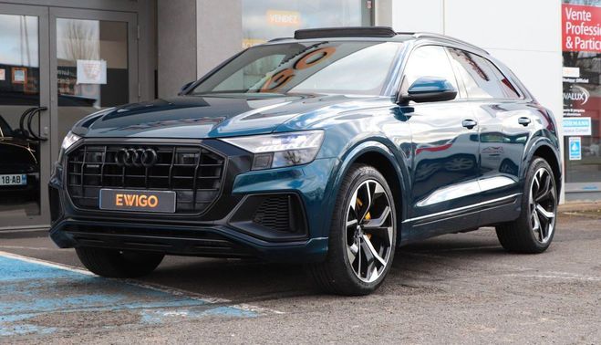 Cliquer pour voir la photo suivante Audi Q8 3.0 50 tdi 286ch s-line quattro tiptroni Bleu de 2018