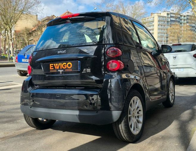 Smart Fortwo coup� (finition passion) 1.0 turbo 84cv  Noir de 2007