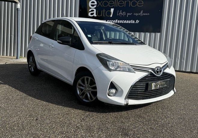 Toyota Yaris 100 VVT-I DYNAMIC 5P Blanc de 2016