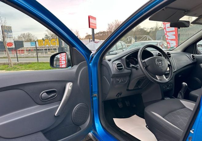 Dacia Sandero II 1.5 Dci 90Ch Stepway Prestige Bleu de 2015