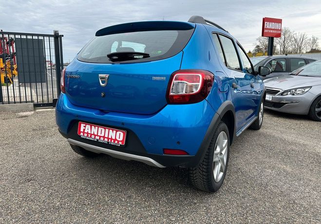 Dacia Sandero II 1.5 Dci 90Ch Stepway Prestige Bleu de 2015