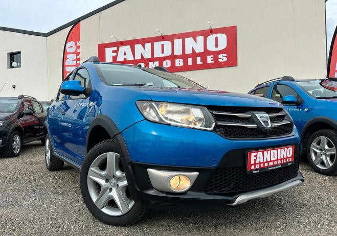 Dacia Sandero 1.5 Dci 90Ch Stepway Prestige Bleu de 2015