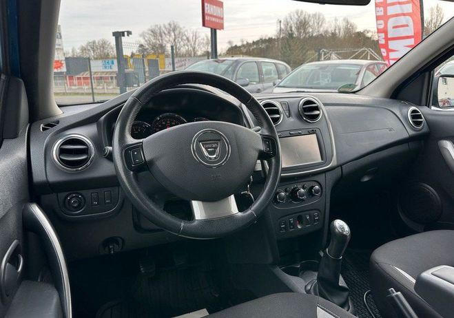 Dacia Sandero 1.5 Dci 90Ch Stepway Prestige Bleu de 2015