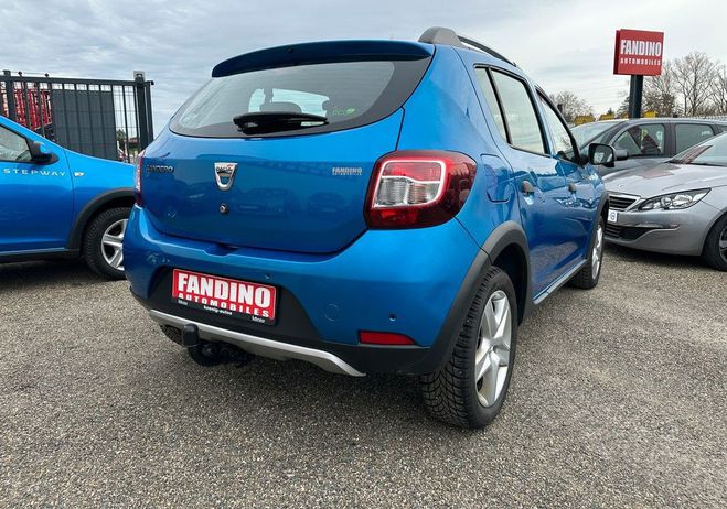 Dacia Sandero 1.5 Dci 90Ch Stepway Prestige Bleu de 2015