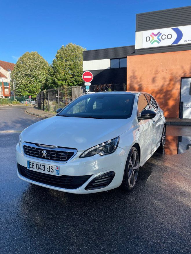 Cliquer pour voir la photo suivante Peugeot 308 ii 2.0 BlueHDi 180ch GT S&S EAT6 5p Blanc de 2016