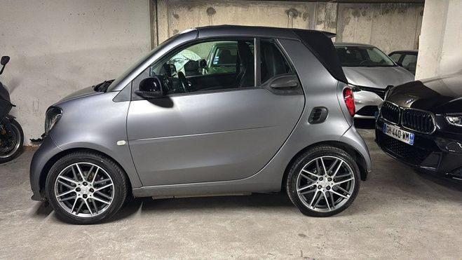 Smart Fortwo CABRIOLET 109CH BRABUS XCLUSIVE TWINAMIC Gris F de 2016