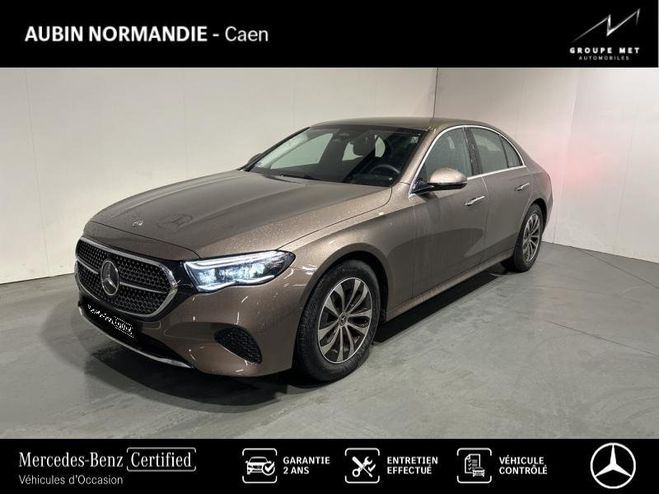 Mercedes Classe E 200 204ch 23ch Avantgarde Line 9G-Tronic Marron Velours M�tallis� de 2024