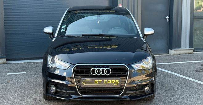 Audi A1 Sportback 1.4 TFSI 185ch S line tronic 7 Noir de 2012