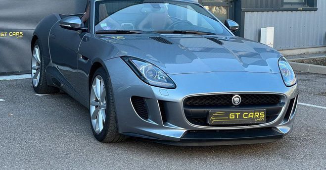 Cliquer pour voir la photo suivante Jaguar F-Type F V6 3.0 L 340 ch immatriculation frança Argent de 2015