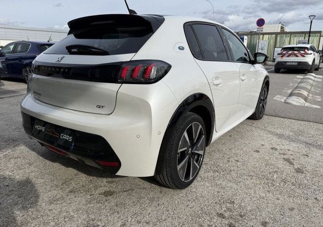 Peugeot 208 E-208 136CH GT Blanc de 2022