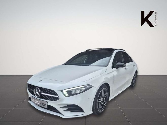 Mercedes Classe A 200 FAIBLE KILOMETRAGE-PACK AMG-CARPLAY- Blanc M�tallis� de 