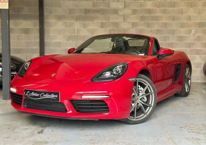 Porsche 718 BOXSTER 2.0 300 PDK ECHAPPEMENT SPORT CA Rouge de 2019