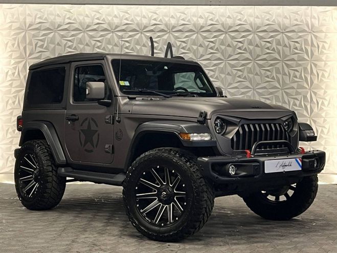 Cliquer pour voir la photo suivante Jeep Wrangler 2.2 200ch Rubicon BVA8 1of 1 GRIS F de 2019