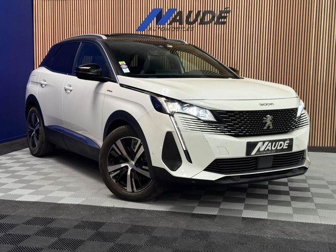 Cliquer pour voir la photo suivante Peugeot 3008 Hybrid 225 CH e-EAT8 GT BLANC de 2021