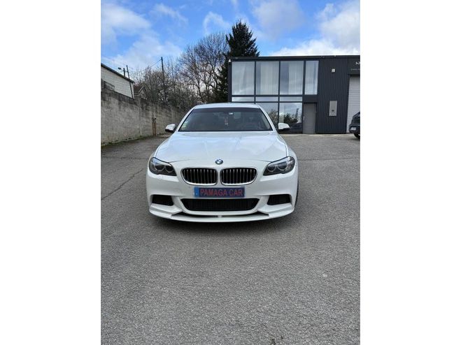 BMW Serie 5 518d Luxury - 150 - BVA BERLINE F10 LCI  BLANC de 2015