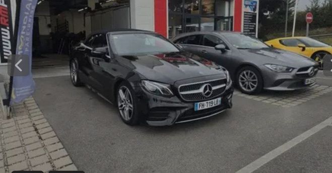 Mercedes Classe C E220 CDI 2.0d 195cv Cabriolet Noir de 2019