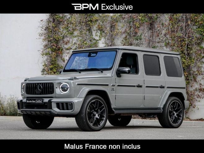 Cliquer pour voir la photo suivante Mercedes Classe G 63 AMG 585ch 9G Speedshift TCT Gris Classique Uni Manufaktur de 2024