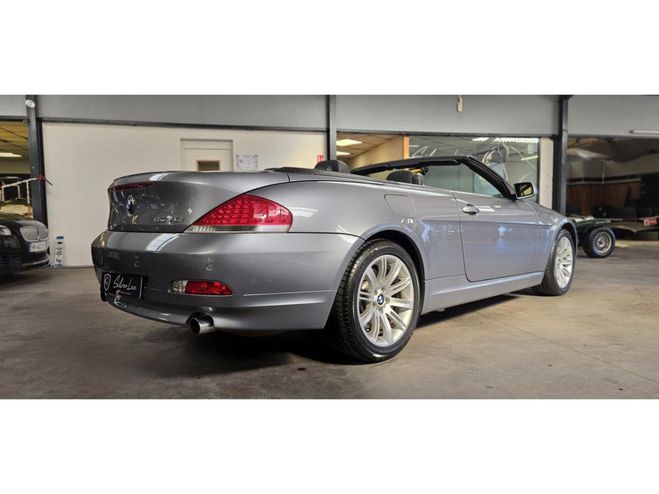 BMW Serie 6 645Ci CABRIOLET- BVA E64 / HISTORIQUE CO GRIS de 2004