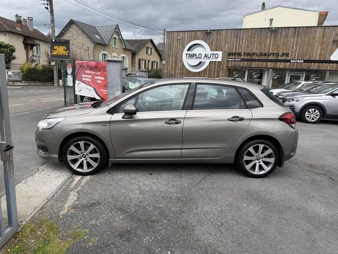 Citroen C4 2.0 BlueHDi S&S - 150 Shine Gps   clim   GRIS CLAIR de 2015