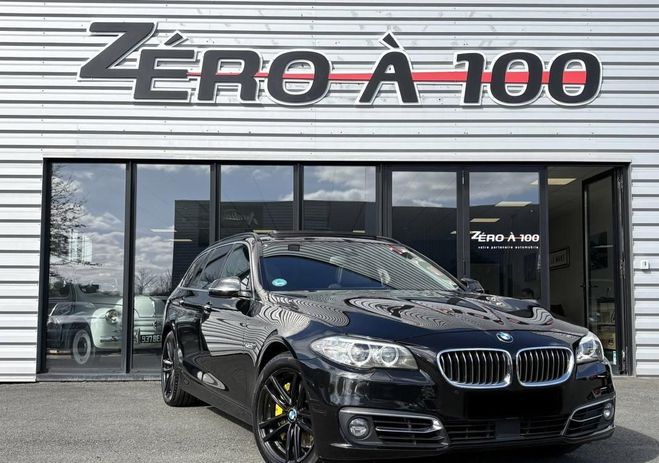 Cliquer pour voir la photo suivante BMW Serie 5 535D F11 LCI 313CH (Attelage électrique, Noir de 2014