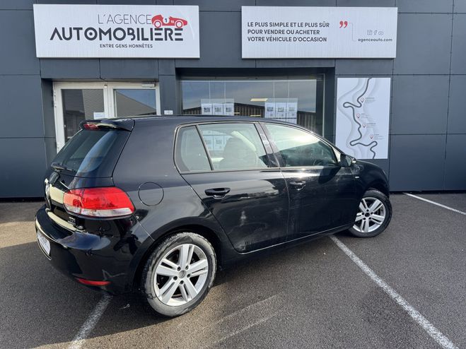 Volkswagen Golf VI 1.6l TDI 105ch Match Noir de 2013